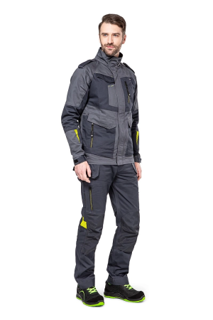 Куртка МИСТ (т.серый/серый)