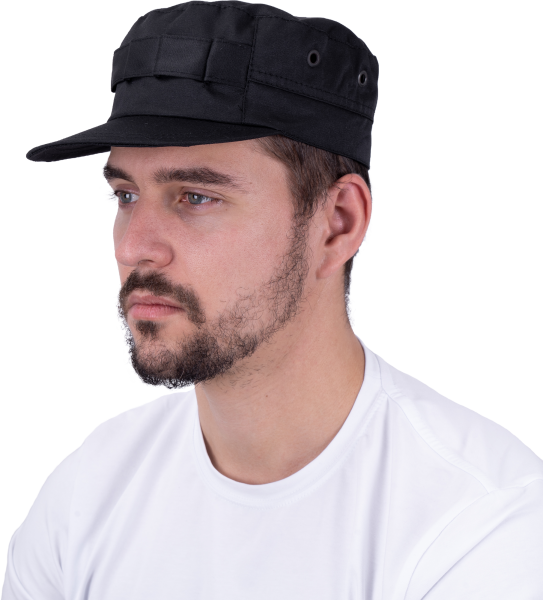 Кепка ОХРАНА (черный)