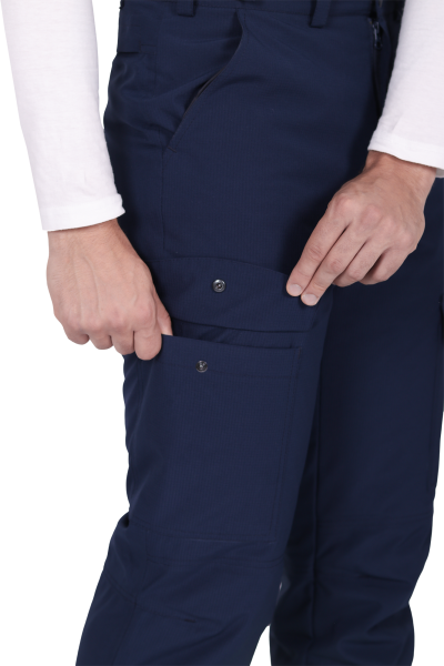 Брюки ACTIVE зимние (синий/черный)