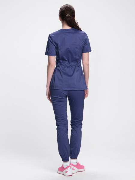 Костюм хирургический MEDLINE МОДЕРН-004 женский с БР (т.синий)