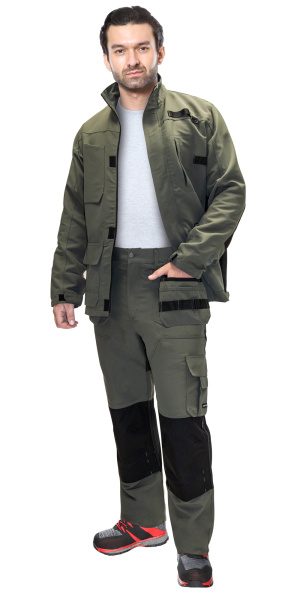 Костюм ТРИТОН с БР (хаки/черный)