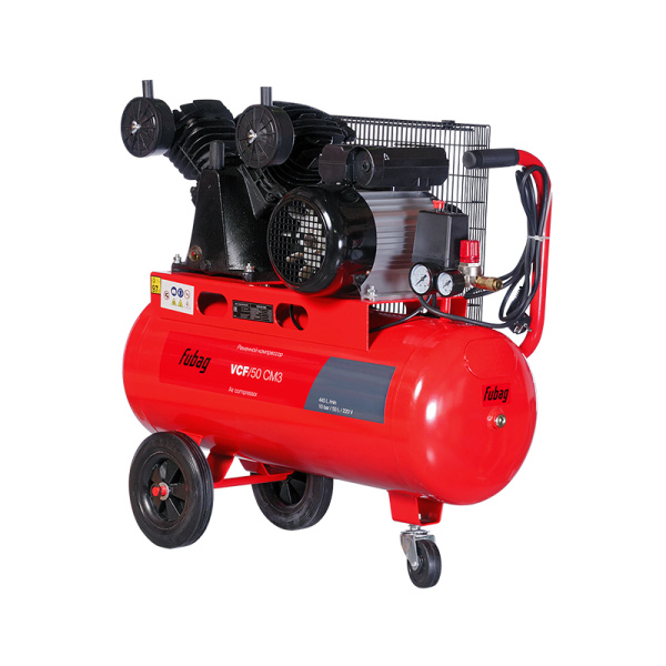Ременной одноступенчатый компрессор FUBAG VCF/50 CM3