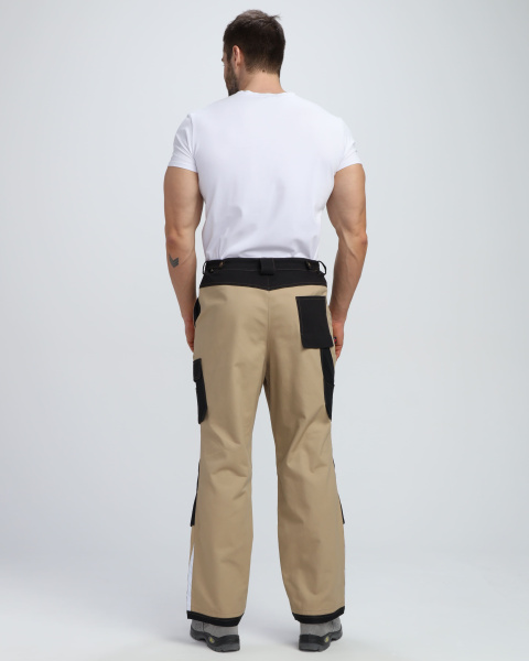 Брюки МИЛАН CH (бежевый/черный)