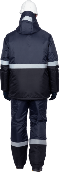 Костюм МЕРКУРИЙ-2 зимний с ПК (т.синий/черный)