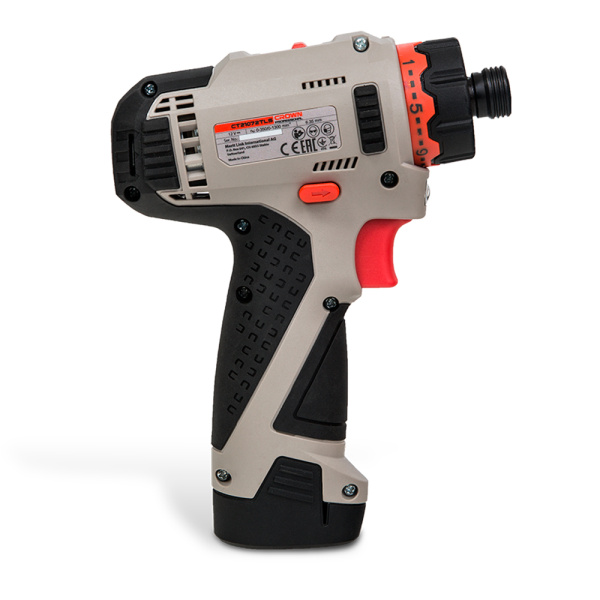 Аккумуляторный шуруповерт CROWN CT21072HBX-2 BMC 12В Li-ion 2х2,0Ач 380/1250об/мин