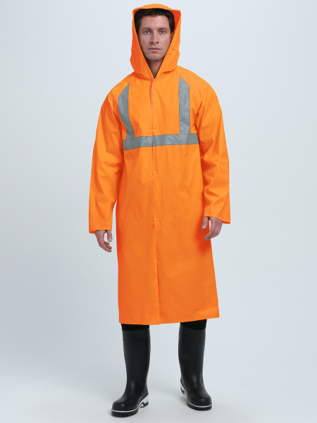 Плащ PROFLINE BASE влагозащитный сигнальный (оранжевый)