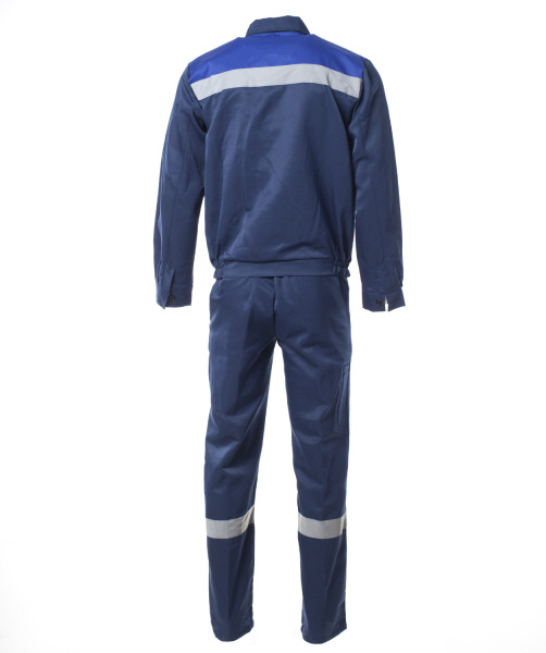 Костюм СТАНДАРТ-2 с СОП с ПК (т.синий/васильковый)