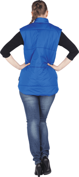 Жилет АКВАМАРИН женский зимний (васильковый)