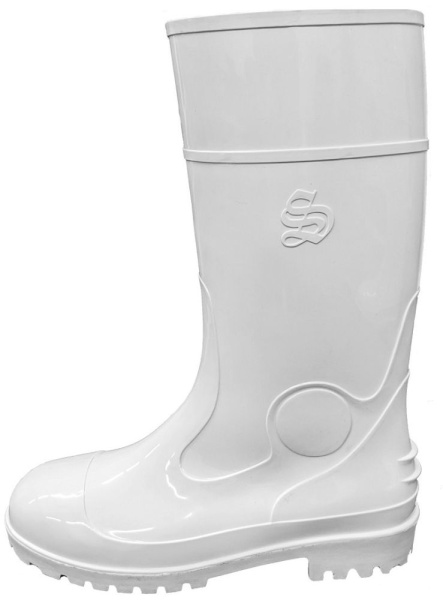 Сапоги ПВХ STEP В-40 МБС мужские (белый)