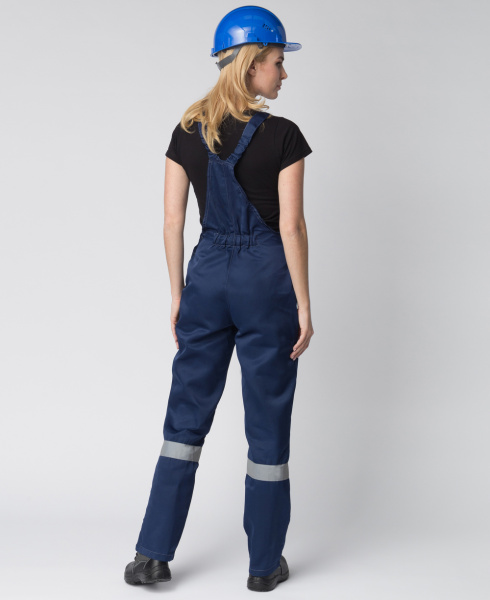 Костюм ВЕСНА-2 СОП NEW женский с ПК (т.синий/васильковый)