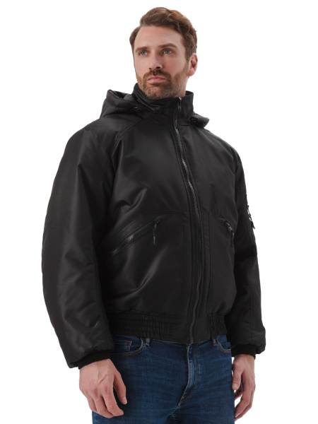 Куртка БОМБЕР демисезонная (черный)