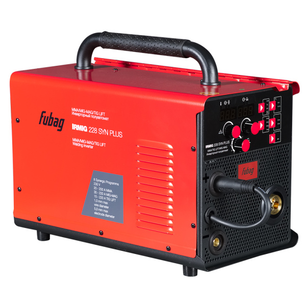 Сварочный полуавтомат FUBAG IRMIG 228 SYN PLUS c горелкой FB 250 3 м
