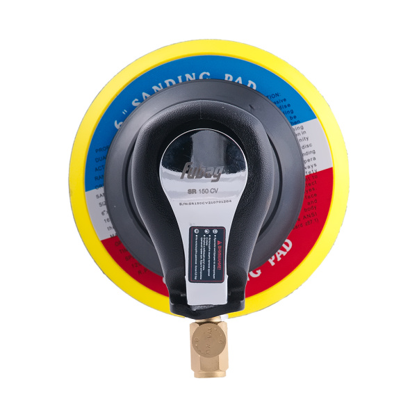 Пневмошлифмашина орбитальная FUBAG SR150CV с пылеотводом c набором