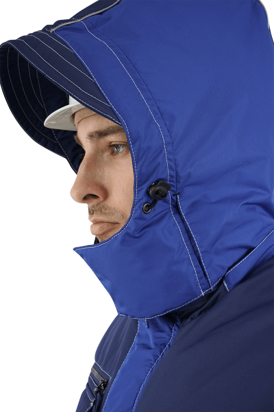 Куртка ЭДВАНС зимняя (синий/васильковый)