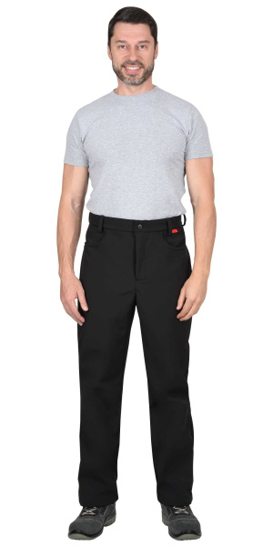 Брюки софтшелл СИРИУС-АЗОВ (черный)