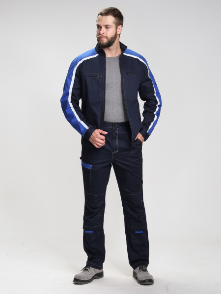 Куртка АЛЬКОР (т.синий/васильковый)