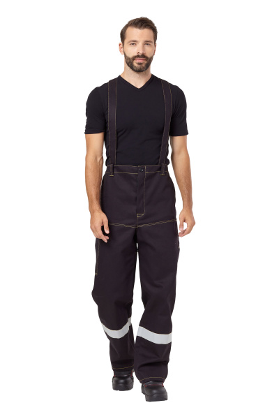 Костюм сварщика ФАЙМЕР 2 с БР (черный/желтый)