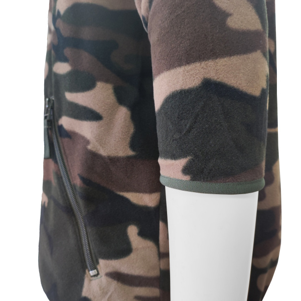 Куртка JF-01 флисовая на молнии (кмф)