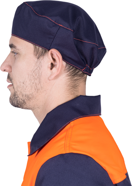 Костюм ХИМОС противокислотный (т.синий/оранжевый)