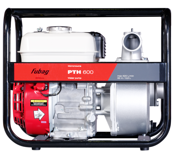 Мотопомпа FUBAG PTH 600 бензиновая для чистой воды