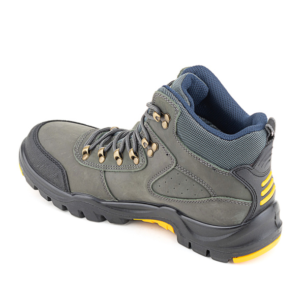 Ботинки ЛИДЕР WG2-01GR-NT ПУ-Резина (серо-зеленый)