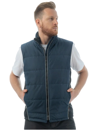 Жилет BRODEKS KW 101 зимний (синий)