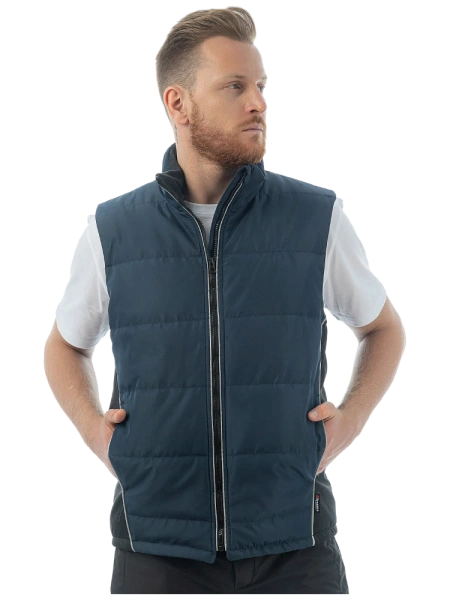 Жилет BRODEKS KW 101 зимний (синий)