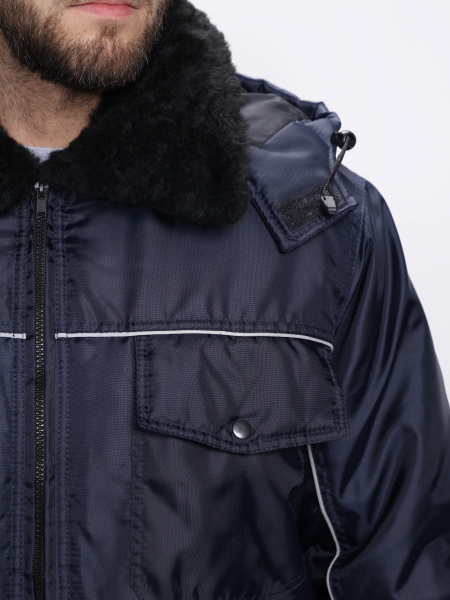 Куртка СТАРТ зимняя (т.синий)