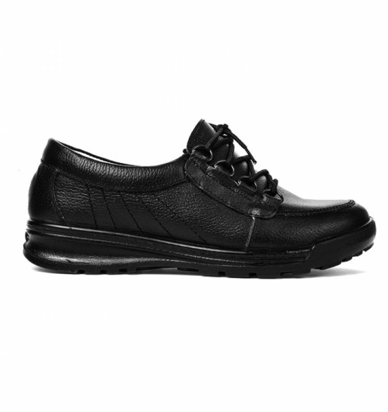 Туфли СВЕТА ПВХ ALMI женские нат.кожа арт. 5964-07101 (черный)