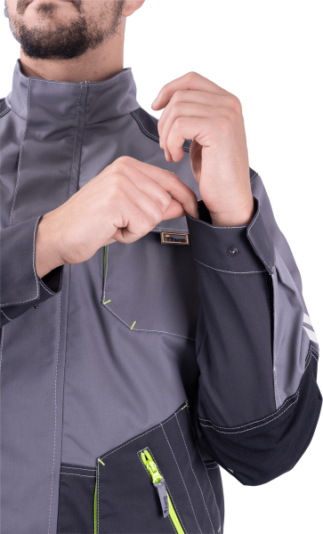 Куртка ЭДВАНС (серый/т.серый/черный)