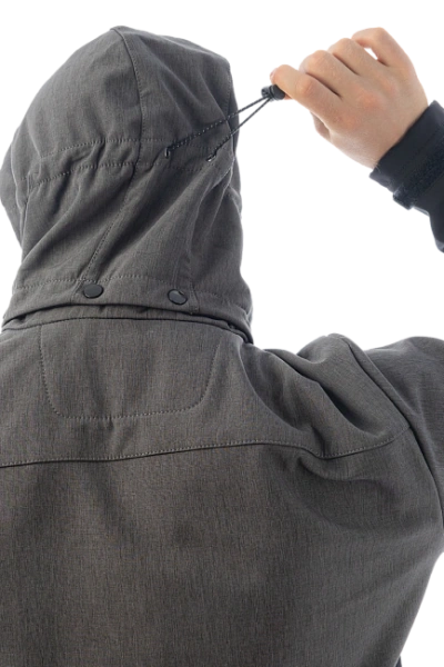 Куртка BRODEKS софтшелл KS 237 (серый меланж)