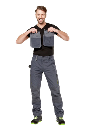 Брюки МИСТ (т.серый/серый)