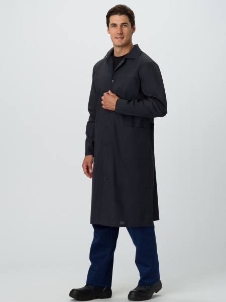 Халат рабочий (черный)