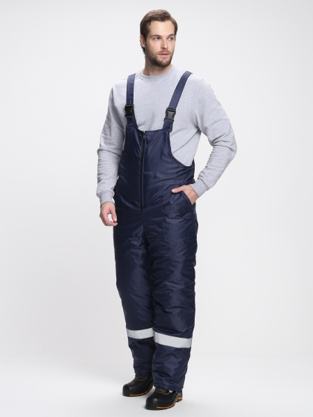Полукомбинезон СТАНДАРТ с СОП зимний (т.синий)