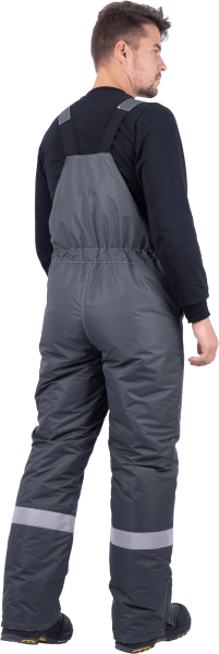 Костюм ЕНИСЕЙ зимний с ПК (серый/красный)