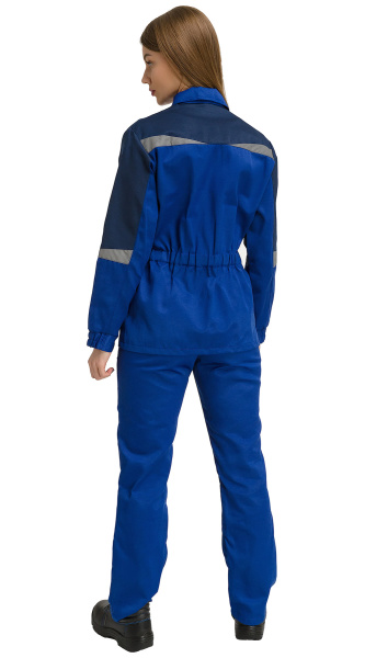 Костюм RONTA KS625 женский с БР (т.синий/василек)