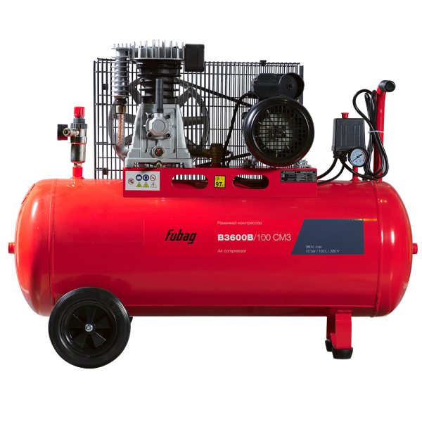 Ременной одноступенчатый компрессор FUBAG B3600B/100 CM3