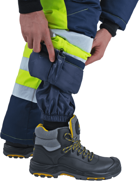 Костюм РЕФЛЕКТ-1 зимний с ПК (желтый/синий)