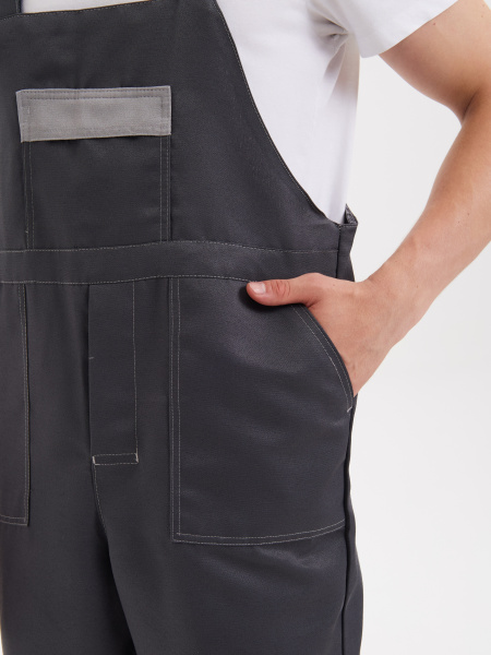 Костюм КОРПУС с ПК (т.серый/черный/св.серый)