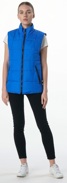 Жилет ОФИС зимний смесовая (васильковый)