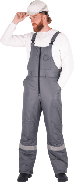 Костюм ГАЛАКТИКА зимний с ПК (серый/бирюзовый)