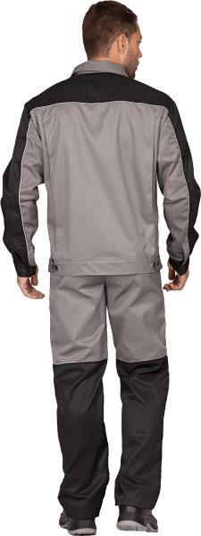 Костюм КАРАВАН с ПК (серый/черный)