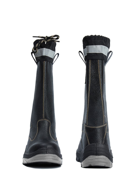 Сапоги ДОКА ПУ/ТПУ с МП и МС (черный)