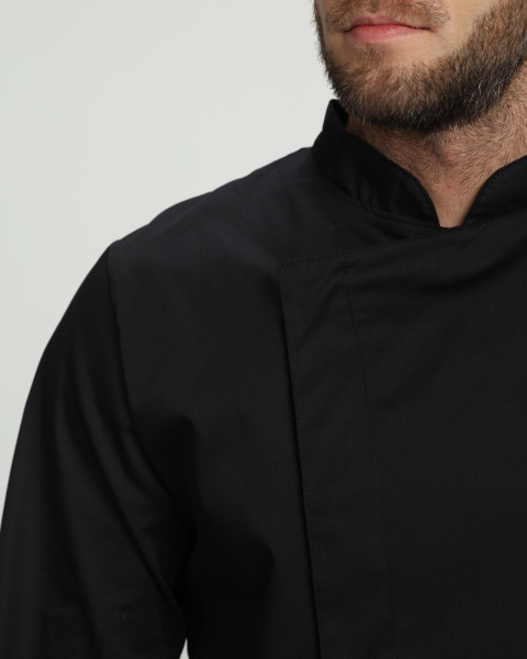 Китель повара ГАСТРО (черный)