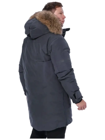 Куртка-парка BRODEKS VIP KW 233 зимняя (т.серый)