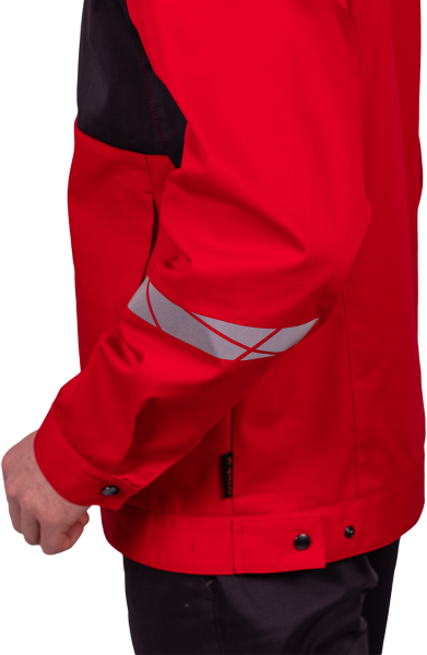 Куртка СТРОНГ ИМПОРТ (красный/серый)