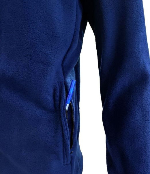 Куртка ТАЙФУН флис (синий)