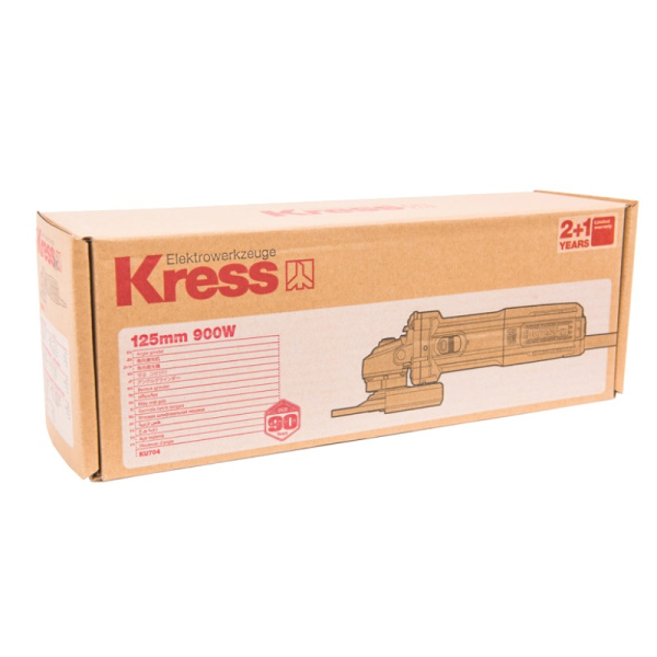 Угловая шлифовальная машина KRESS KU704 900Вт 125мм