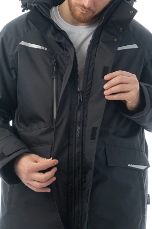 Парка BRODEKS KW 215 зимняя (черный)