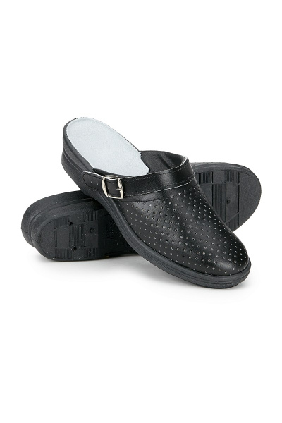 Сабо женские кожаные